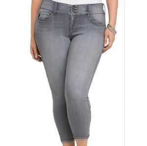 Rocking Grey Pewter Skinny Jeans